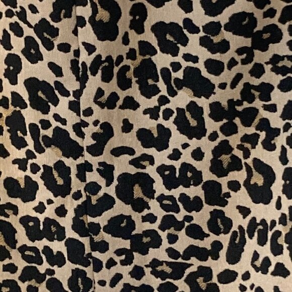 LOFT NWOT SZ SP Cheetah Animal Print Mini Skirt Retro Y2K Modern Party Timeless - Picture 3 of 7